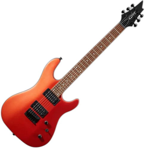 Guitarra Cort KX100 IO Iron Oxide com Captadores Powersound HH e Ponte Tune-O-Matic