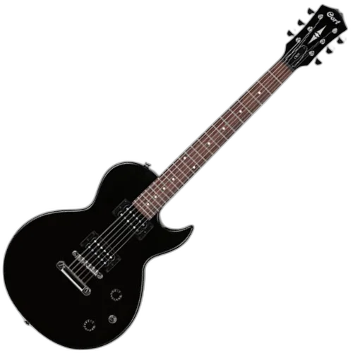 Guitarra Les Paul Cort CR50 BK com Captadores Powersound HH