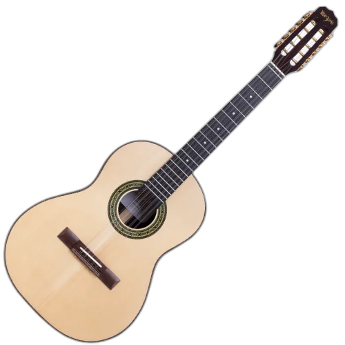 Viola Acústica Rozini Concertista Clássica RV113.AC.N.J com Tampo Maciço de Abeto e Jacarandá e Case