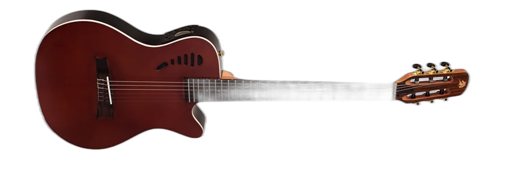 Violão Marquês VN-11CTSEQ Cutaway Tobacco Sunburst EQ - 6 Cordas com Equalizador