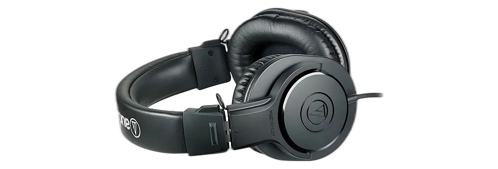 Fone de Ouvido Audio-Technica ATH-M20X Profissional para Estudio e Monitoramento