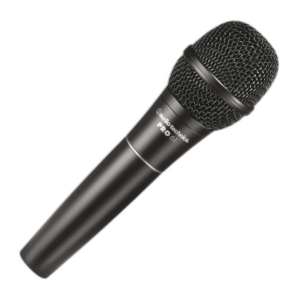 Microfone Audio-Technica PRO61 Profissional Dinamico Hipercardioide para Vocal Principal e Palco