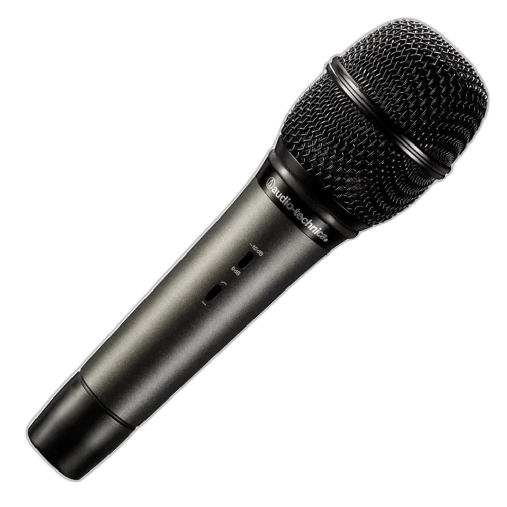Microfone Audio-Technica ATM710 Condensador Cardioide para Instrumentos - Captação de Alta Fidelidade para Palco e Estúdio