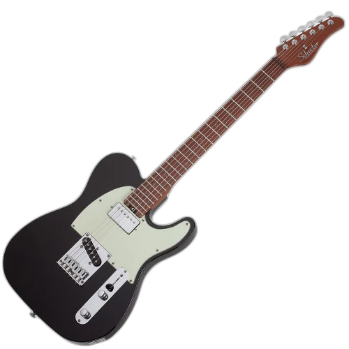 Guitarra Schecter Nick Johnston PT See-Thru Black com Captadores Antiquity II e Ponte Hipshot Hardtail 1733