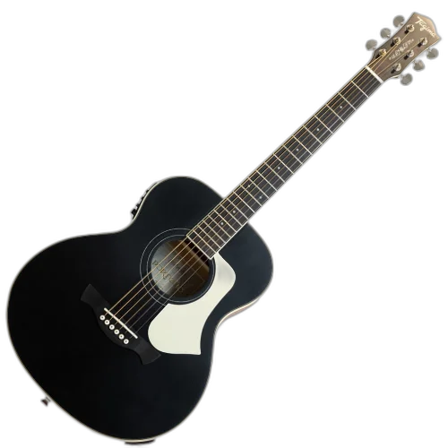 Violão Eletroacústico Tagima Porteño GS Mini NC BKS Black Folk Non-Cutaway Aço com Tampo Spruce