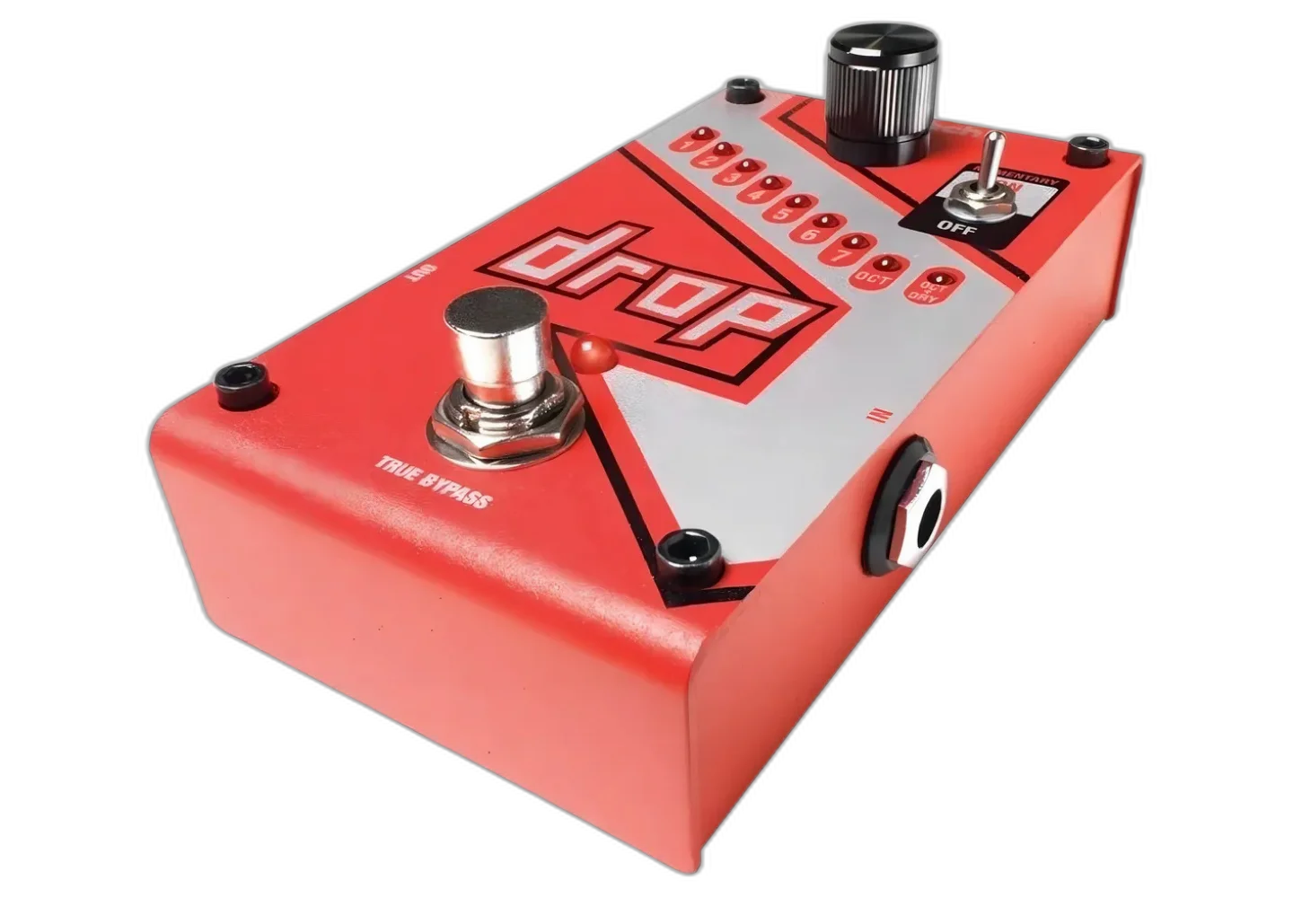Detalhe do pedal de expressão