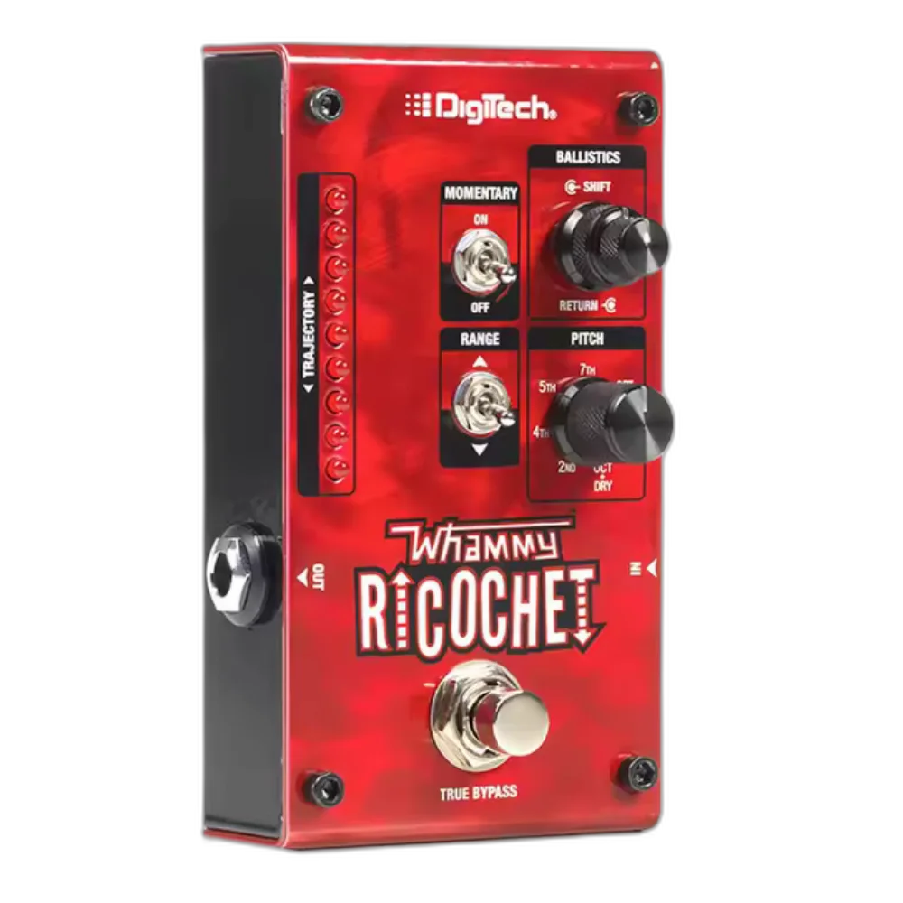Pedal de Pitch Shift Digitech Whammy Ricochet - Efeito Whammy Sem Treadle com Ballistics e 7 Intervalos