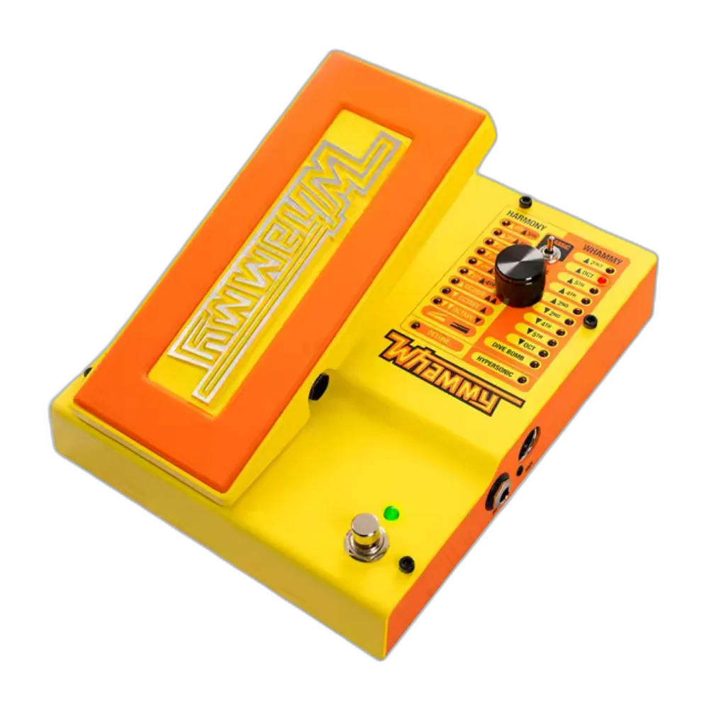Pedal Pitch Shifter Digitech Whammy MN V MonoNeon Edition - Harmonizador Neon com 10 Whammy e 9 Harmonias