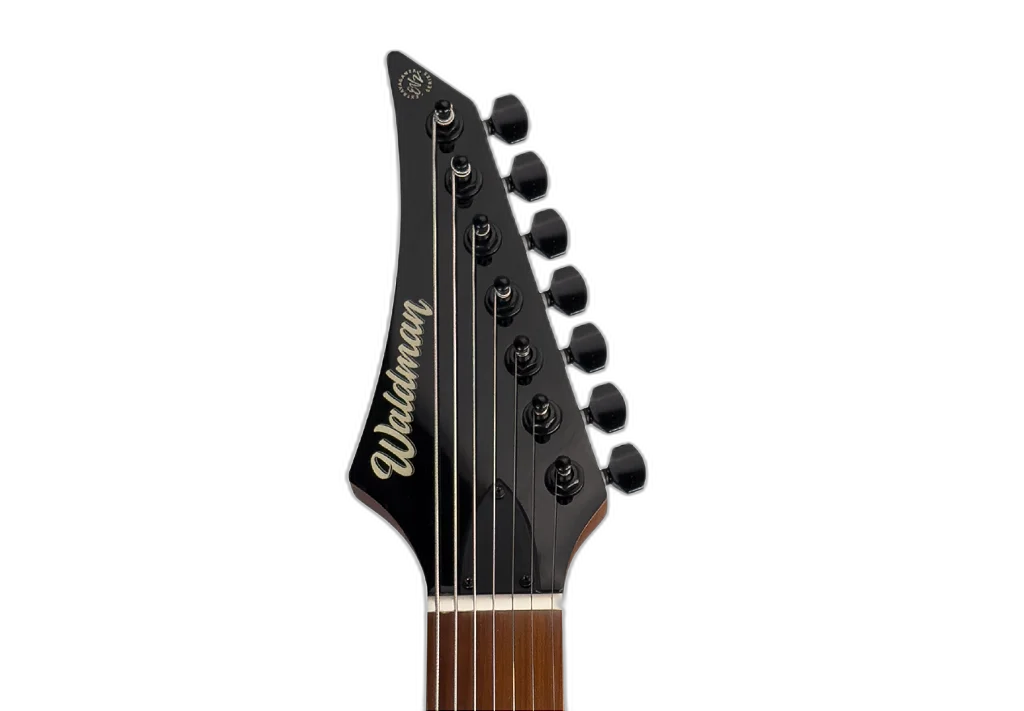 Guitarra Waldman WIGR-187-SPBK Super Strato Sparkle Black - HSH Cerâmicos Ponte Fixa 24 Trastes