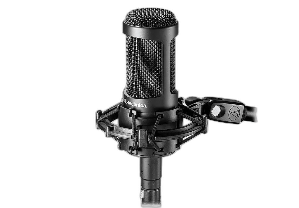 Microfone Audio-Technica AT2050 Condensador Multi-Padrão - Omni, Cardióide e Figura-8 para Estúdio e Vocais