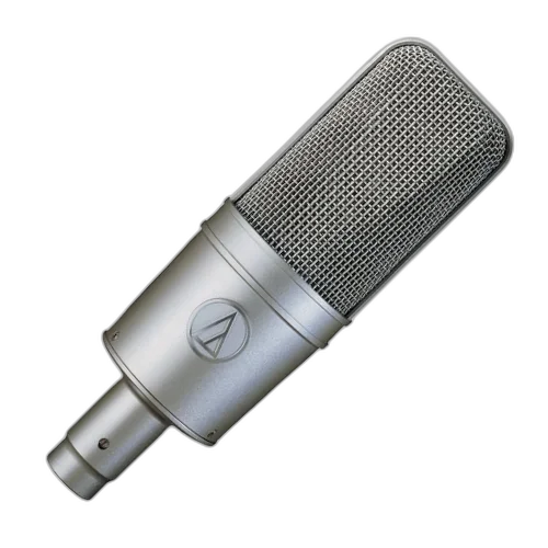 Microfone Audio-Technica AT4047/SV Condensador Cardióide Large Diaphragm - Estúdio Vocal com Shock Mount e Filtro HPF
