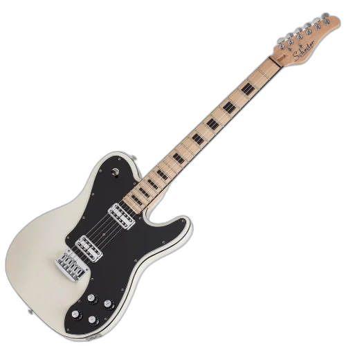 Guitarra Schecter PT Fastback OWHT Olympic White com Captadores Diamond UltraTron Humbucker e Ponte Diamond Hardtail 2146