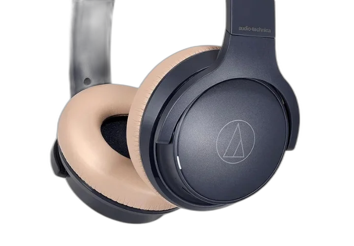 Fone de ouvido ATH-S220BTNBG com design leve e confortável