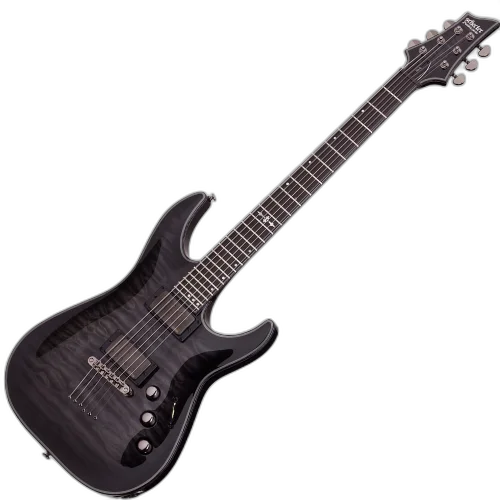 Guitarra Schecter Hellraiser Hybrid C-1 TBB Trans Black Burst com Captadores EMG 57/66 e Ponte Tune-O-Matic String-Thru 1922