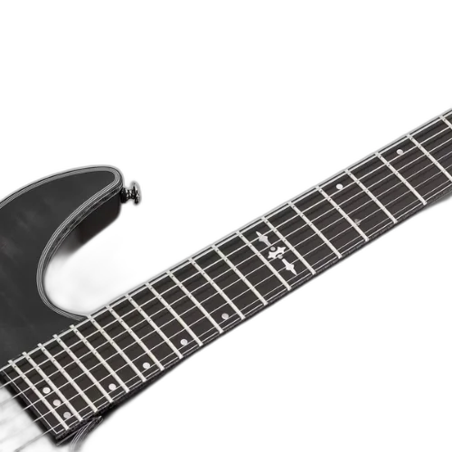 Guitarra Schecter Hellraiser Hybrid C-1 TBB Trans Black Burst com Captadores EMG 57/66 e Ponte Tune-O-Matic String-Thru 1922