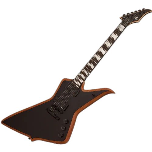 Guitarra Schecter Wylde Audio Blood Eagle MBO Mahogany Blackout com Captadores EMG 81/85 e Ponte TonePros 4520