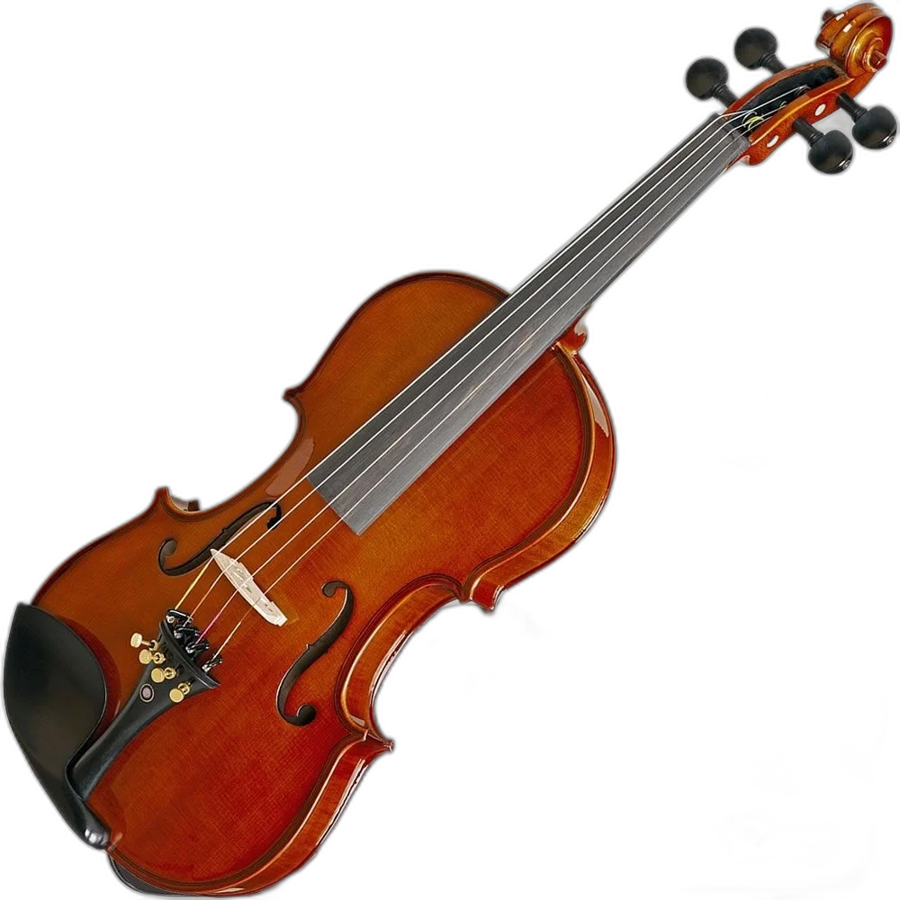 Violino Eagle VE144 Natural 4/4 com Tampo Abeto Sólido com Estojo Arco e Breu