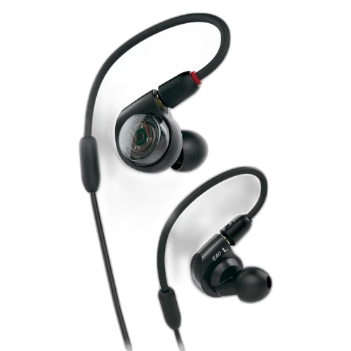 Monitor In-Ear Audio-Technica ATH-E40 com Drivers Dual Phase Push-Pull e Cabo Destacável