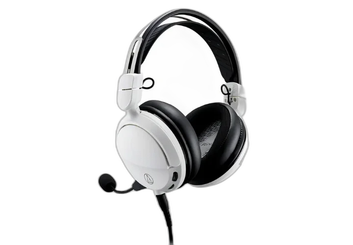 Headset Gamer Audio-Technica ATH-GL3WH Branco Closed-Back de Alta Fidelidade com Microfone Destacável