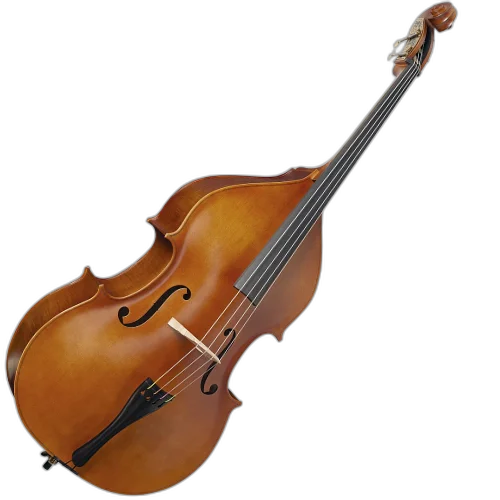 Baixo Acústico Eagle BA250 3/4 Envelhecido com Tampo em Abeto e Fundo em Flamed Maple com Capa Arco