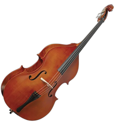 Baixo Acústico Eagle BA260 3/4 Envelhecido com Tampo em Abeto e Fundo em Flamed Maple com Capa Arco