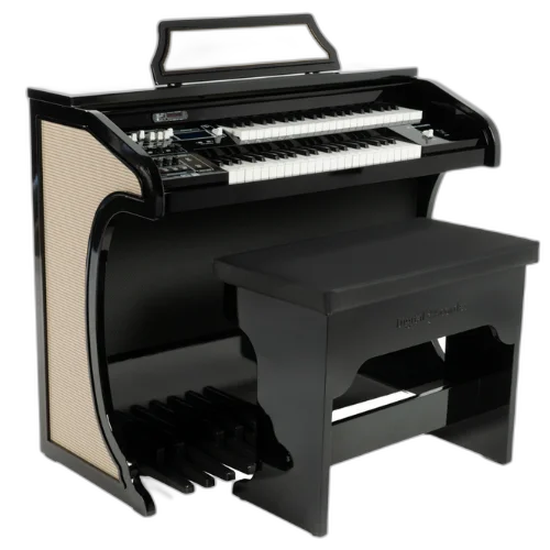 Órgão Digital Acordes AC400S Preto com Teclados Waterfall e 128 Timbres GM