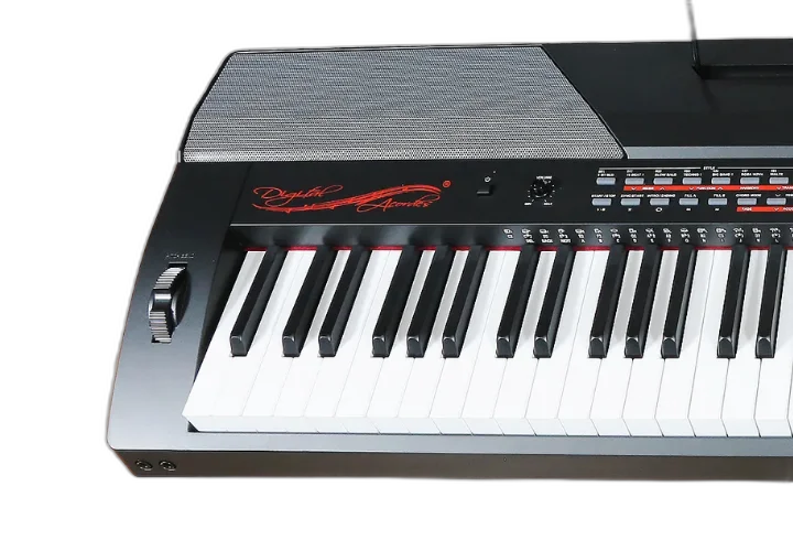Piano Digital Acordes AC-3000 Portátil com 88 Teclas Sensíveis Polifonia 128 600 Vozes USB MIDI