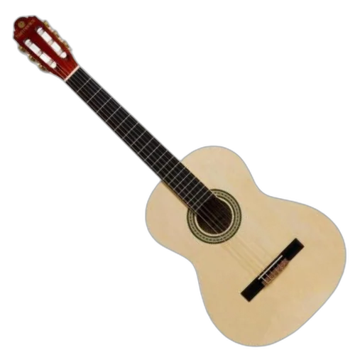 Violão Acústico Harmonics GNA-111 Nylon Natural Canhoto com Cordas de Nylon e Acabamento Verniz Brilhante