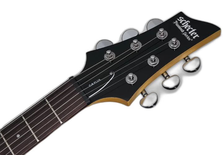 Guitarra Schecter C-6 Plus EM Electric Magenta com Captadores Schecter Diamond Plus e Ponte Tune-O-Matic 445