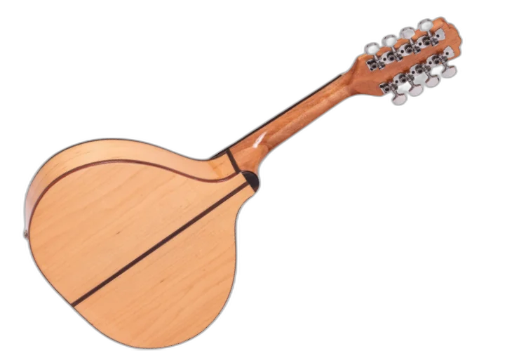 Bandolim Eletroacústico Marquês Musical BND185 NT EL Natural Brilho Maciço com Tampo Pinho Alemão Maciço e Captador Passivo Cap-06