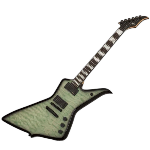 Guitarra Schecter Blood Eagle NI Nordic Ice com Captadores EMG 81/85 e Ponte Tune-O-Matic 4521