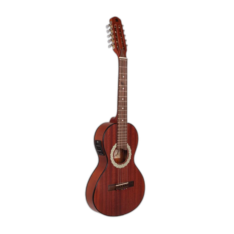 Viola Ponteio Eletroacústica Marquês VIL52 MGS EQ Ponteio Mahogany Fosco com EX-4