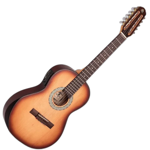 Viola Clássica Eletroacústica Marquês VIL217 NB EQ Clássica Natural Sombra com MET-A08