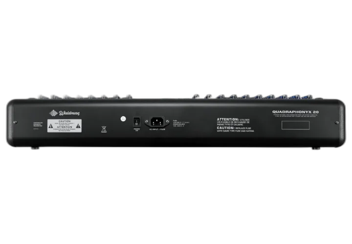 Mesa de Som Waldman QPX-20 20 Canais Profissional com USB, Bluetooth e DSP