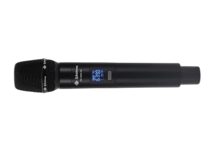Microfone Sem Fio Duplo Waldman WTW-96/570 com 96 Frequências UHF e Tecnologia Anti-Interferência