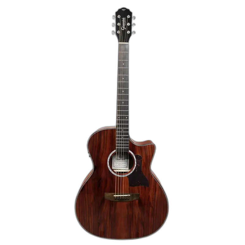 Violão Eletroacústico Giannini Performance Plus GAC Plus CEQ KOA Koa com Tampo e Laterais em Koa e Equalizador MT-3