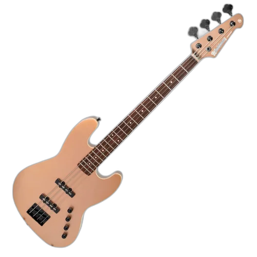 Contrabaixo Elétrico Ativo 4 Cordas Waldman GJJF-350A CP Cherry Poplar - Pré Ativo 2 Bandas, Captadores Single-Coil, Escala Rosewood