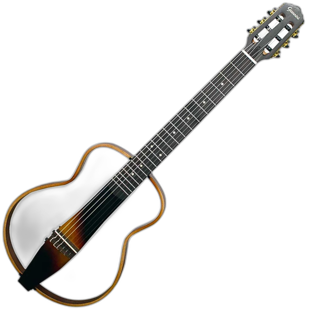 Violão Eletroacústico Giannini Roadman GRMN 3TS 3-Tone Sunburst com Laterais Desmontáveis, Pré-Amplificador GT-100 Bluetooth e Bag