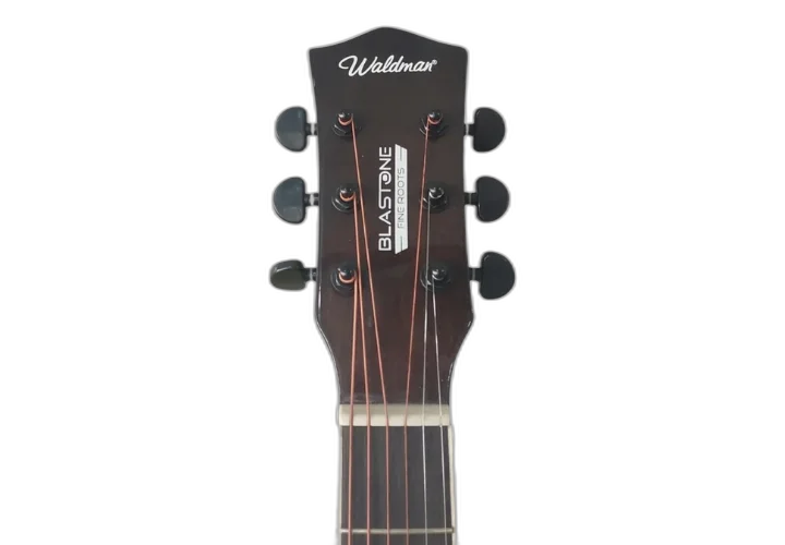 Violão Eletroacústico Waldman DE141 GY Gray Dreadnought com Tampo Basswood e Equalizador EQ-3RT 3 Bandas
