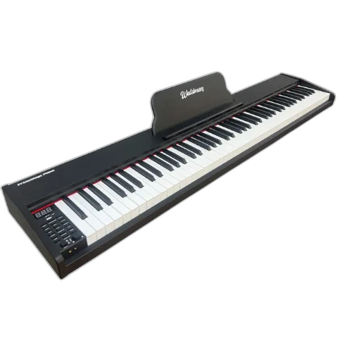 Piano Digital Waldman WPS-88 Primestage 88 Teclas Semi-Pesadas Preto Polifonia 64 Timbres 64 Ritmos 600