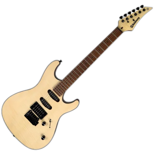 Guitarra Waldman WIS160 FM Flamed Matt com Captadores HSS Cerâmicos e Ponte Tremolo Vintage 2 Pivôs