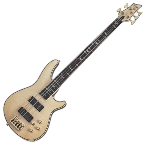 Contrabaixo Schecter Omen Extreme-5 Gloss Natural 5 Cordas com Captadores Schecter Diamond Bass e Pré-Ativo 2-Band EQ 35" Scale 2051