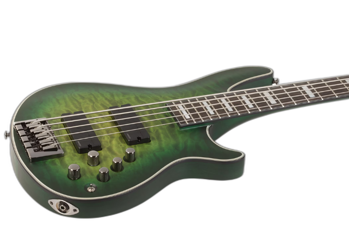 Ponte Schecter Custom Bass String Thru