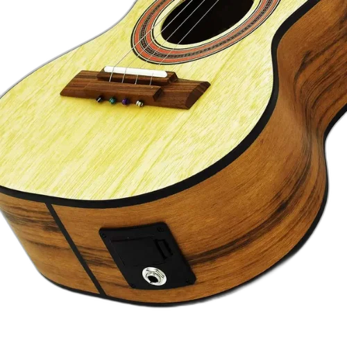 Cavaco Eletroacústico Giannini Raiz CS1 Gonçalo Alves EQ NS GOAL Natural Satin com Tampo Marupá Maciço e Equalizador MT-2 2 Bandas