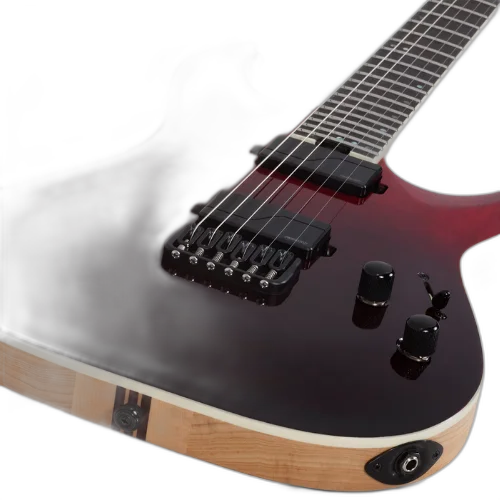 Guitarra Schecter C-1 SLS Elite Blood Burst com Captadores Fishman Fluence Modern HH e Ponte Hipshot Hardtail 1370