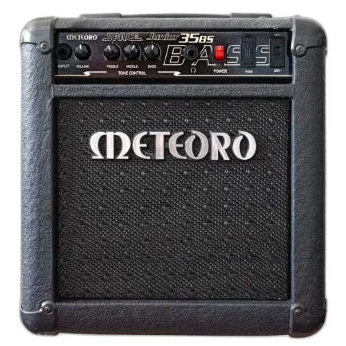 Cubo Amplificador para Contrabaixo Meteoro Space Junior 35BS 35W Preto com Entrada Aux e Saída para Fone