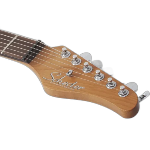 Guitarra Schecter Nick Johnston Trad HSS Atomic Coral com Captadores NJ Single-Coil e Diamond '78 Humbucker e Ponte Diamond Vintage Tremolo 274
