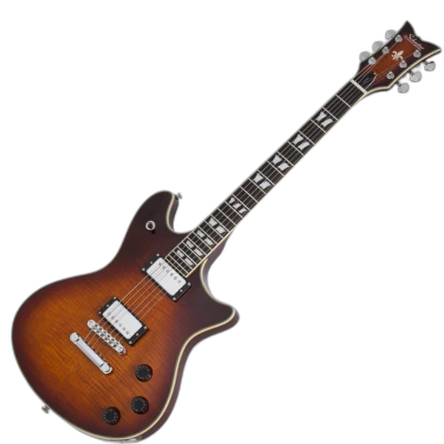 Schecter Tempest Custom FVSB Faded Vintage Sunburst com Captadores Schecter USA Pasadena HH e Ponte TonePros TOM 1725