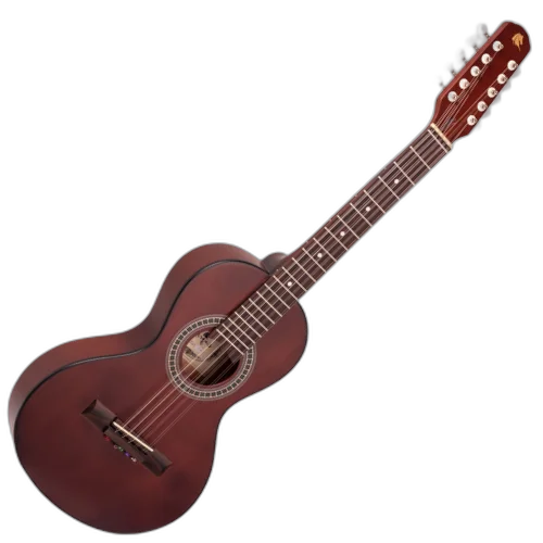 Viola Caipira Acústica Marquês VIL-46CTSAC Castanho Fosco Ponteio com Corpo Compacto Timbre Penetrante Doce e Construção Robusta Brasileira