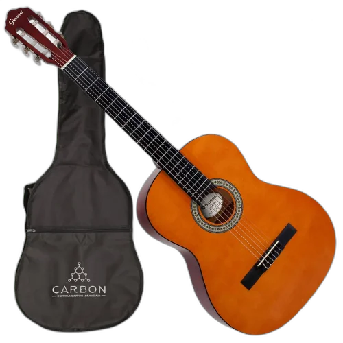 Kit Completo Violão Eletroacústico Giannini N14 Nylon NT Canhoto